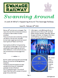 Swanning Around - Issue 35 - February 2018