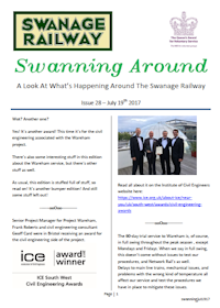 Swanning Around - Issue 28 - July 2017