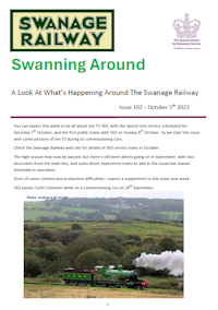 Swanning Around - Issue 102 - 5th October 2023