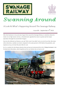 Swanning Around - Issue 89 - 4th September 2022