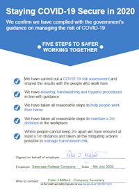 Covid19 secure poster