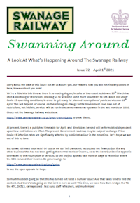 Swanning Around - Issue 72 - April 2021