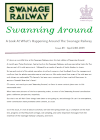 Swanning Around - Issue 49 - April 2019