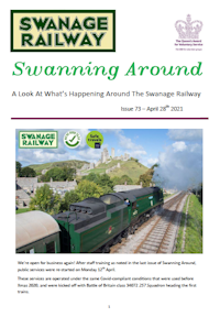 Swanning Around - Issue 73 - April 28th 2021