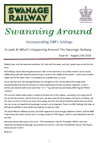 Swanning Around - Issue 41 - August 2018