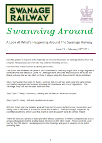 Swanning Around - Issue 71 - February 2021