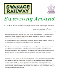 Swanning Around - Issue 70 - January 2021