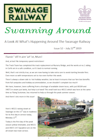 Swanning Around - Issue 52 - July 2019