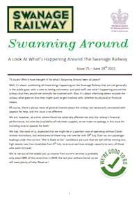 Swanning Around - Issue 75 - June 28th 2021