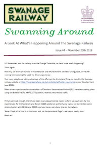 Swanning Around - Issue 44 - November 2018