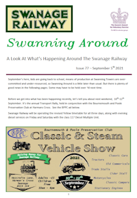 Swanning Around - Issue 77 - September 5th 2021