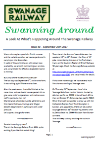 Swanning Around - Issue 30 - September 2017