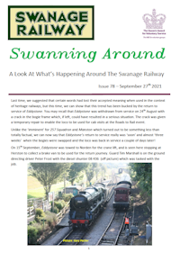 Swanning Around - Issue 78 - September 27th 2021