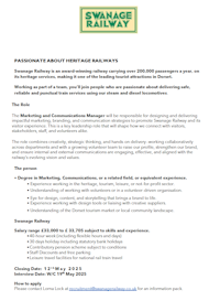 Marketing and Communications Manager